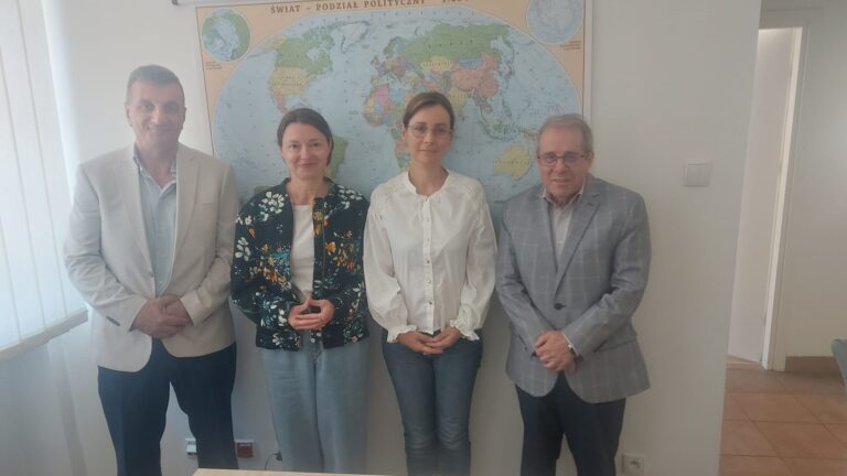 لقاء مع ممثلي لجنة التعاون الدولي في بلدية فروتسواف