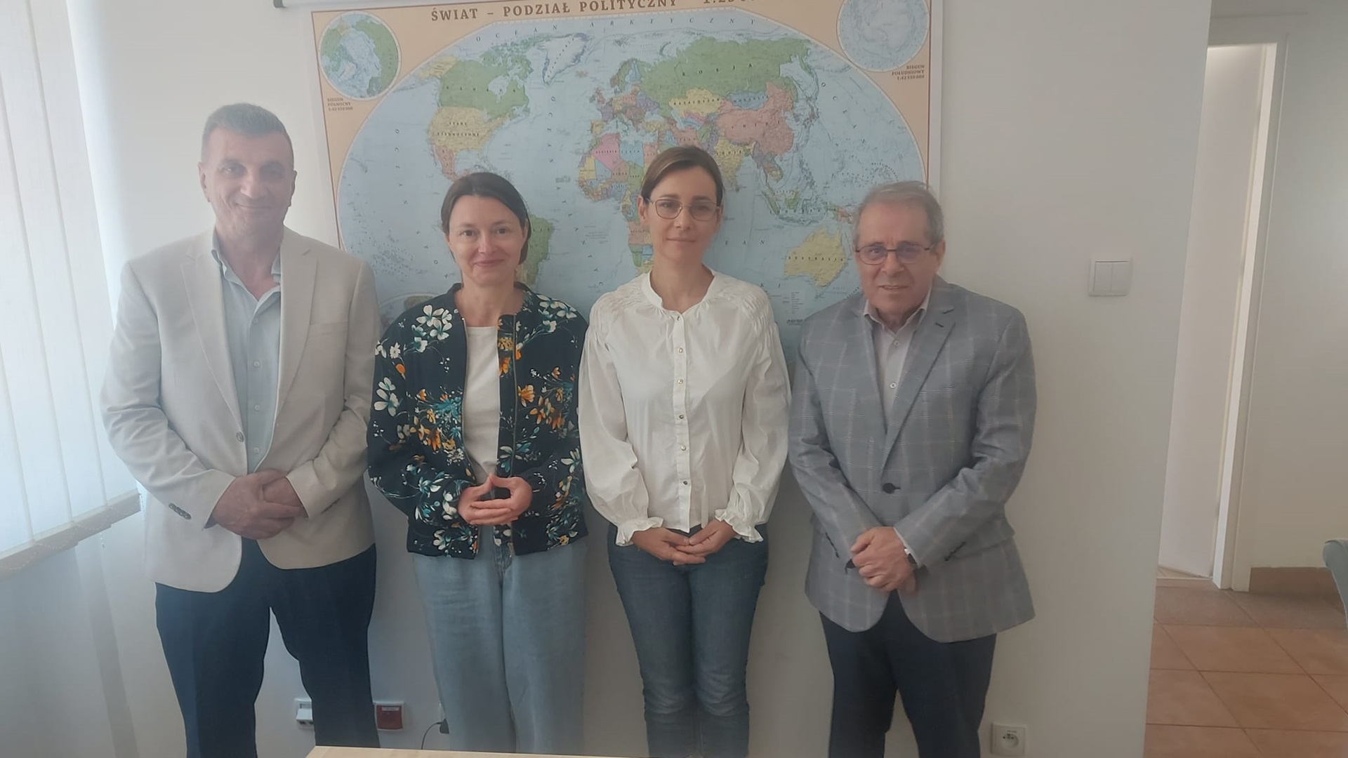 لقاء مع ممثلي لجنة التعاون الدولي في بلدية فروتسواف